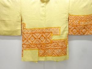 未使用品　本総絞り　七宝に花模様絵羽織